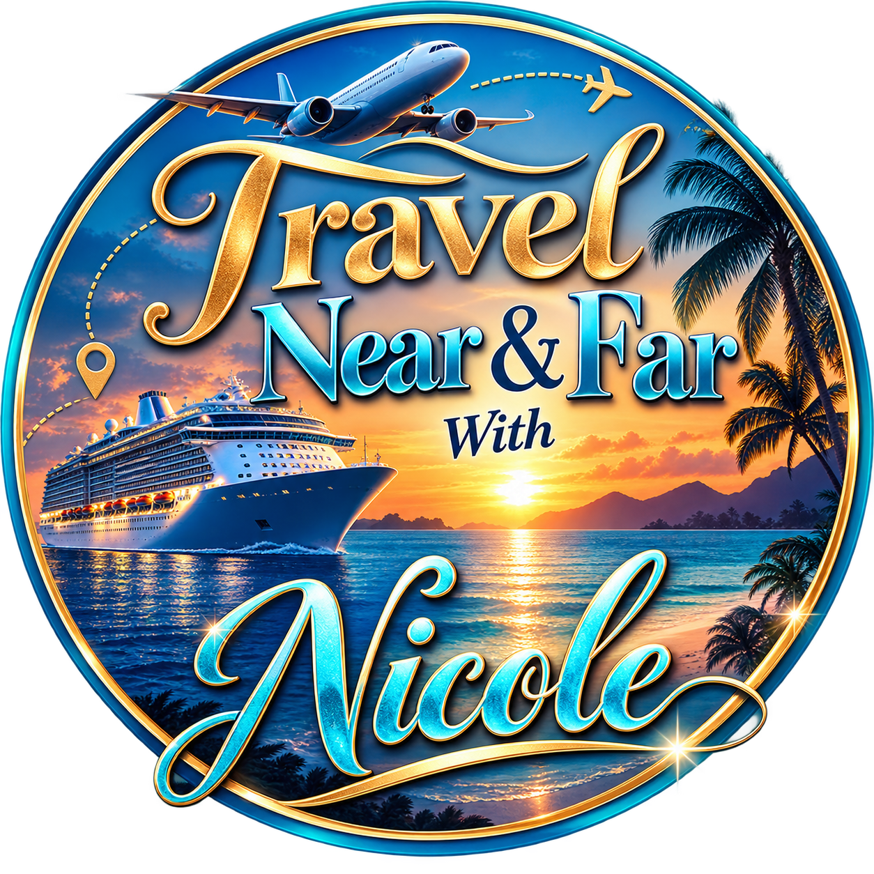 Travel Near & Far With Nicole logo